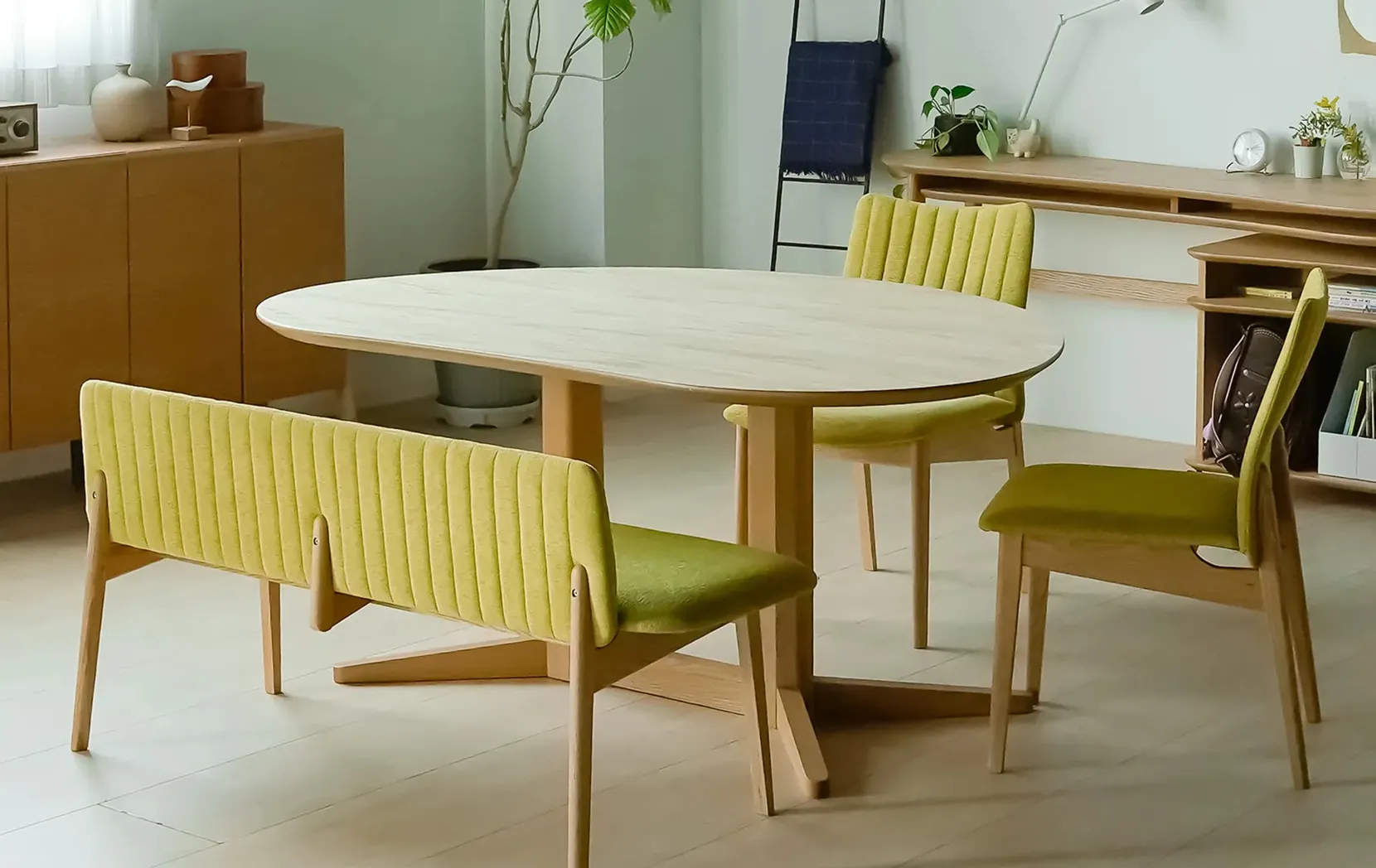 ミラージュ テーブル180cm 突板天板 | mirage | モリタインテリア工業