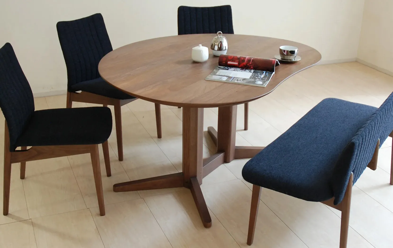 ミラージュ テーブル180cm 突板天板 | mirage | モリタインテリア工業