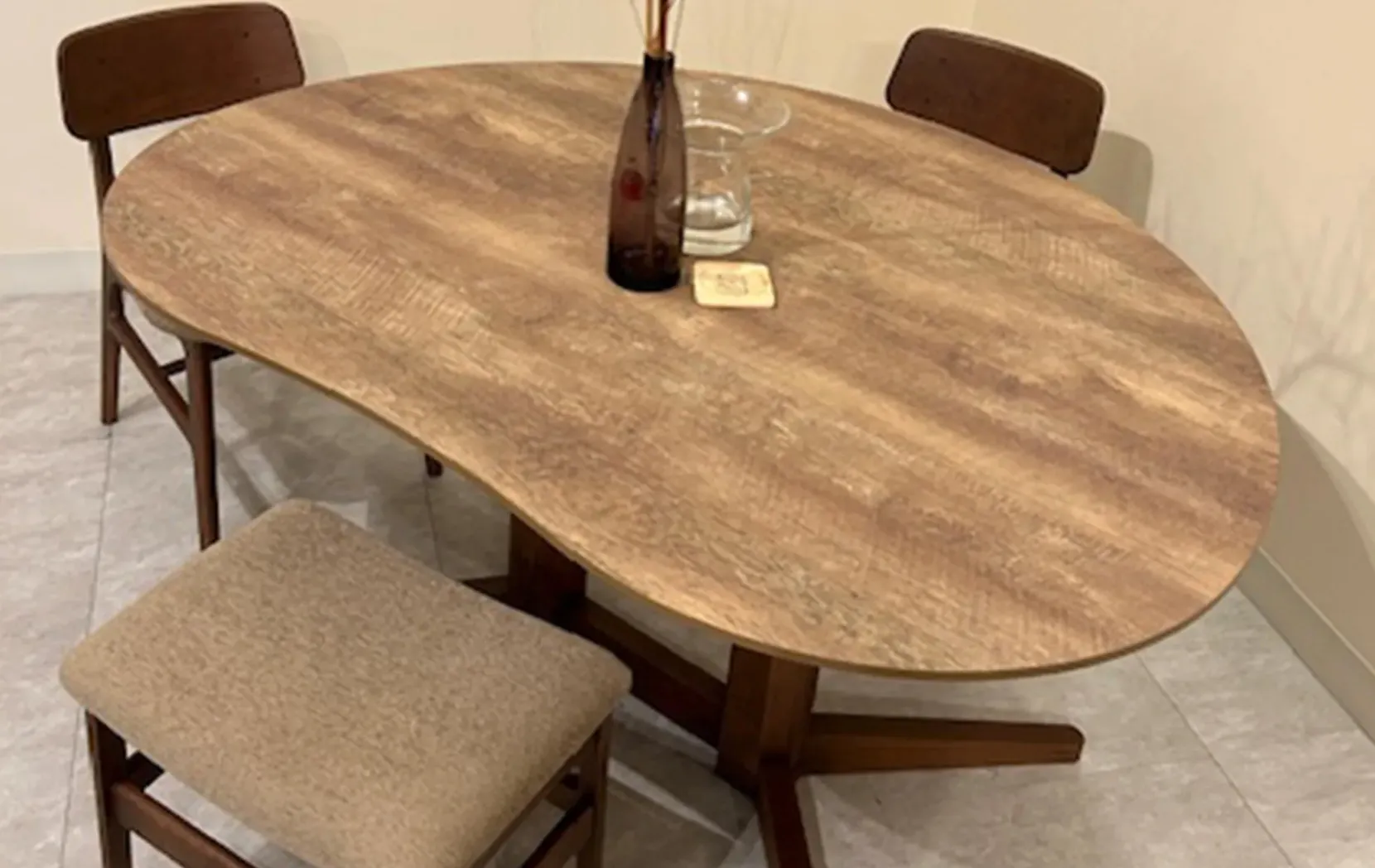 ミラージュ テーブル180cm 突板天板 | mirage | モリタインテリア工業