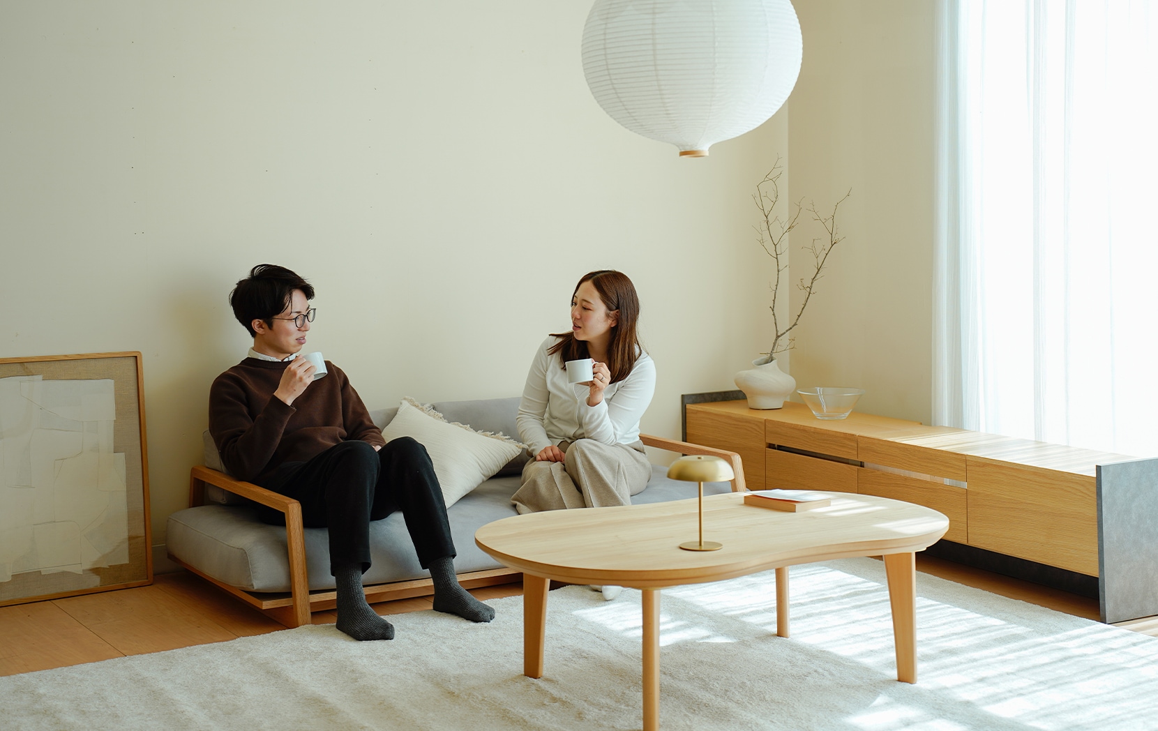 ソファ エスロウプラス sofa s.low+ ローソファ ナチュラル ブラウン グレー ダークグレー 北欧 木製 国産家具 低座 和室