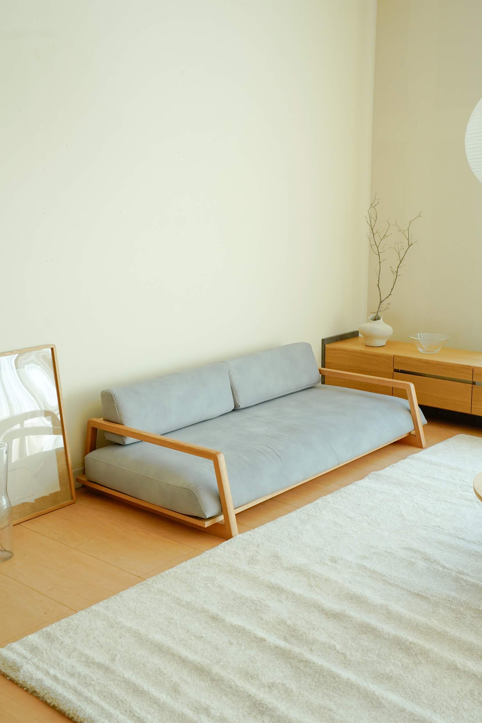 ソファ エスロウプラス sofa s.low+ ローソファ ナチュラル ブラウン グレー ダークグレー 北欧 木製 国産家具 低座 和室
