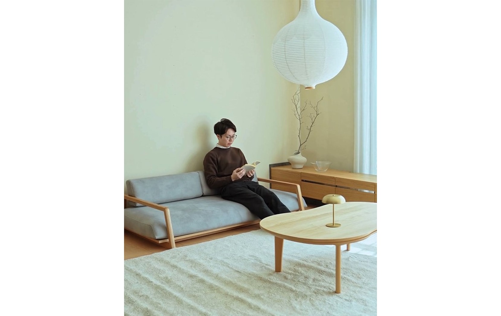 ソファ エスロウプラス sofa s.low+ ローソファ ナチュラル ブラウン グレー ダークグレー 北欧 木製 国産家具 低座 和室