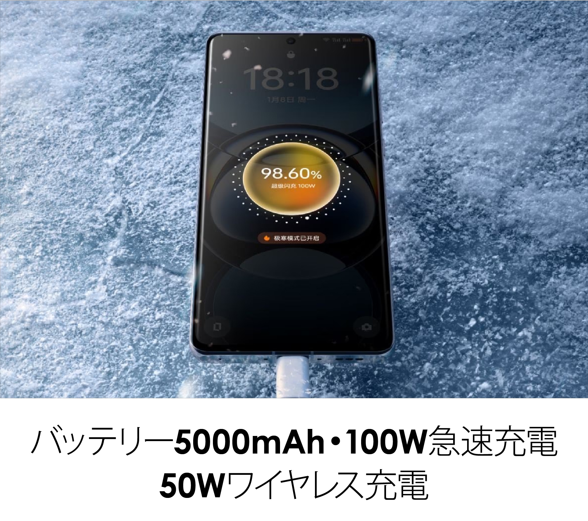 Oppo Find X7 Ultra 中国版(PHY110)  バッテリー容量