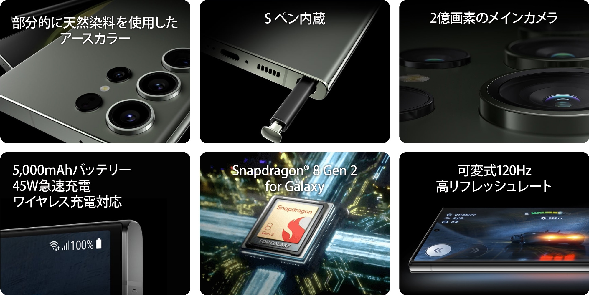 Samsung Galaxy S23 Ultra グローバル版 SM-S918B 販売、購入