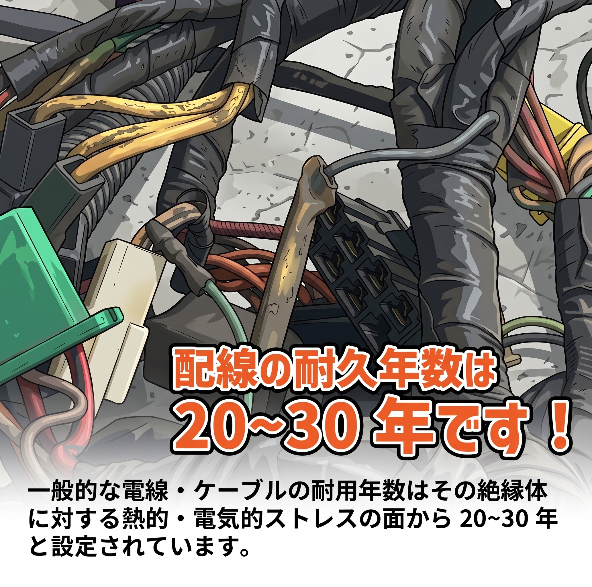 ハーネスの寿命