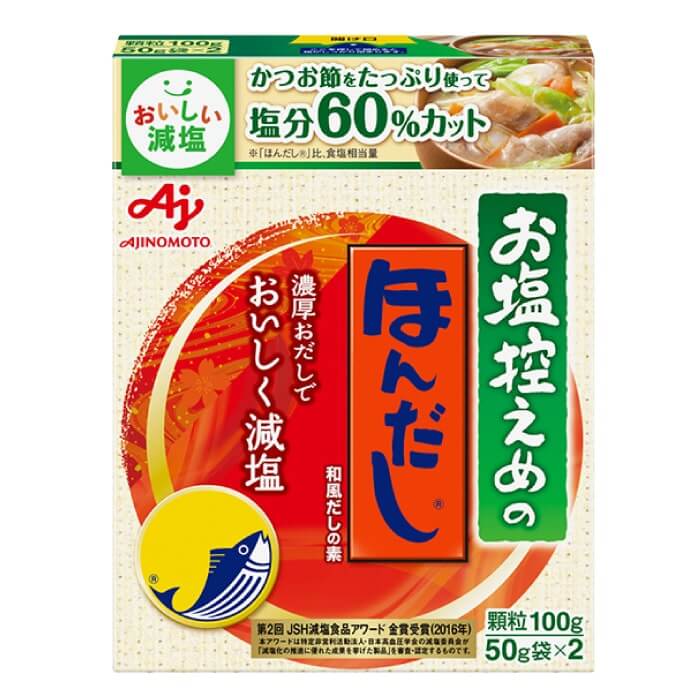 60％減塩 ほんだし 味の素 100g/ 無塩ドットコム