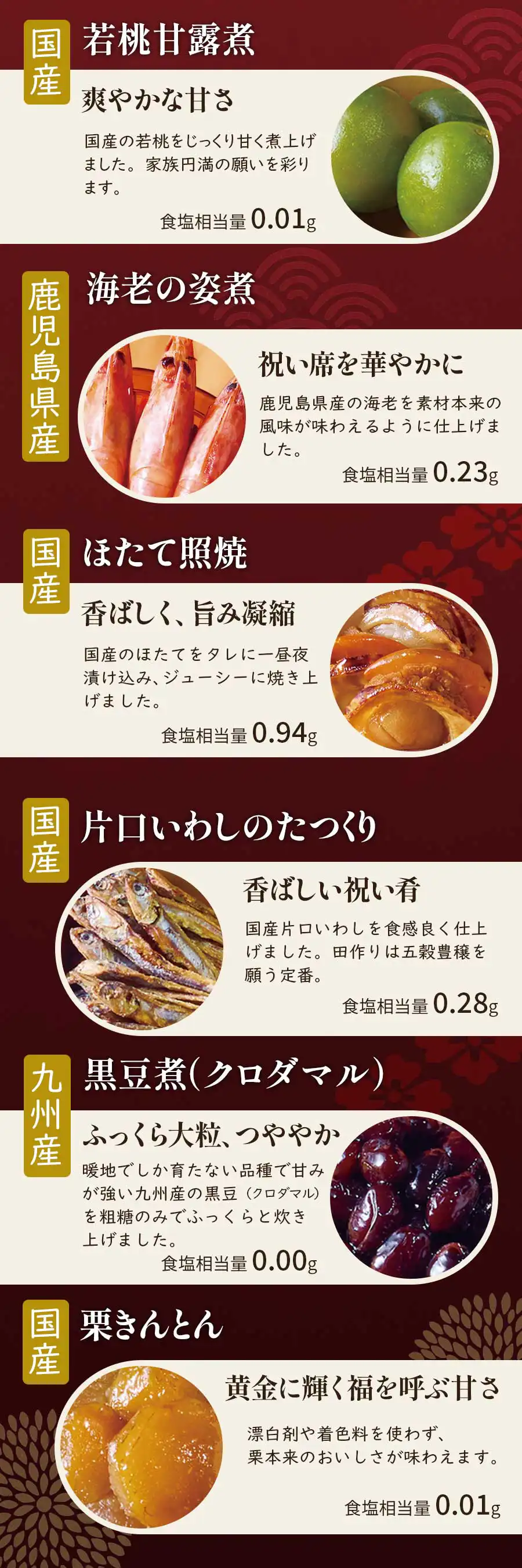 減塩 塩ぬき屋 塩分配慮 重詰めおせち 無添加