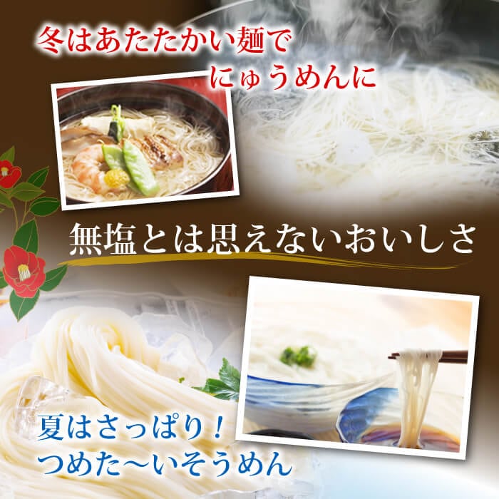 食塩不使用 無塩 そうめん 無添加 / 無塩ドットコム