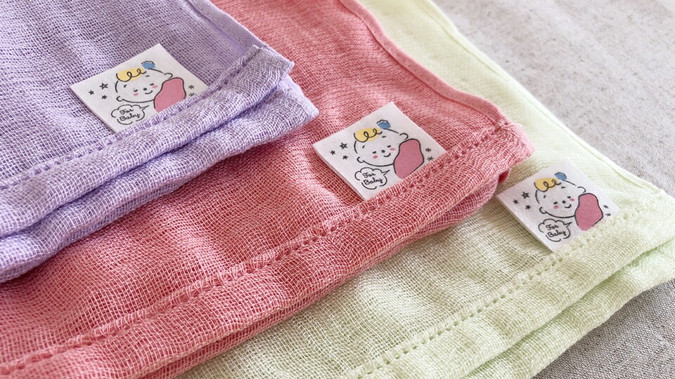 おぼろタオル べビー専用 沐浴ガーゼタオル