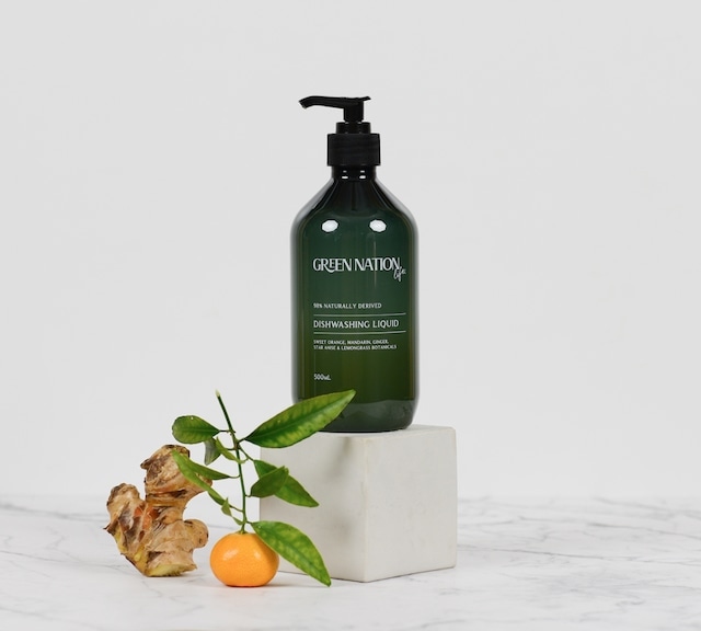 Green Nation Life グリーンネイションライフ デッシュウォッシングリキッド 500ml スイートオレンジ＆レモングラス
