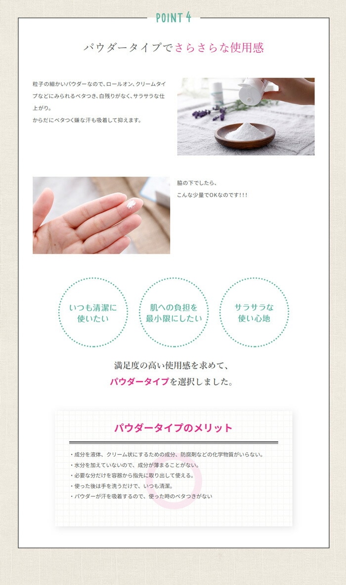 【グリーンノート】エチケットDeoパウダー お徳用 50g