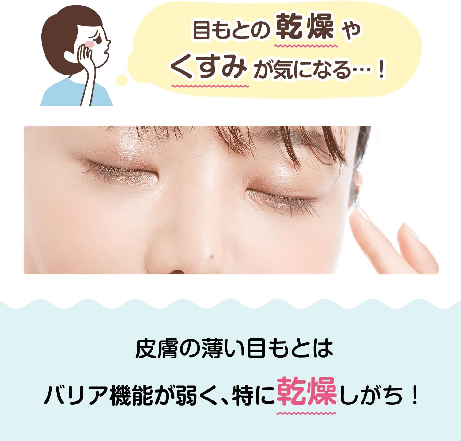 すこやか素肌 尿素のしっとり目もとクリーム 30g