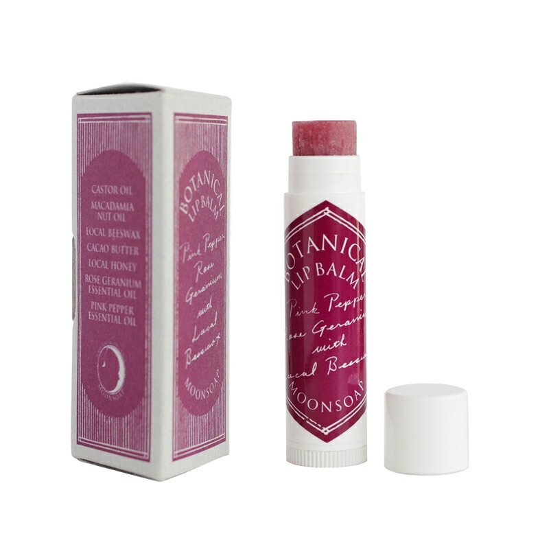 moonsoap　ムーンソープ　ボタニカルリップバーム　ピンクペッパー