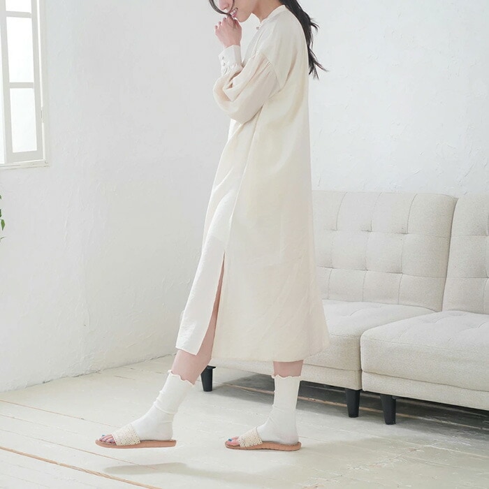 【WOOD WOOL YARN】【ウッドウールヤーン】オープントゥーソックス