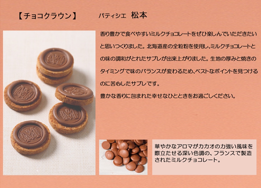 画像：チョコクラウン説明画像