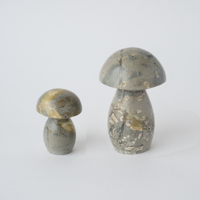 [個別販売] MUSHROOM STONE -Jasper Gray- (2size)