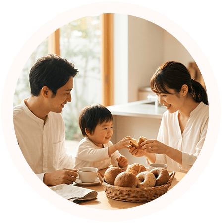 家族の健康を想う方のイメージ