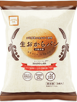 生おからパン（沖縄黒糖）パッケージ