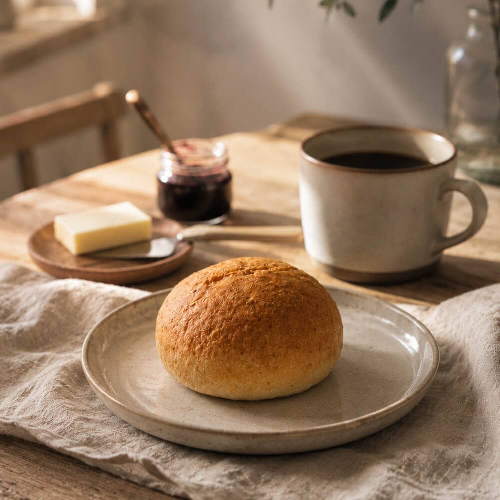 生おからパン（まる）の商品画像