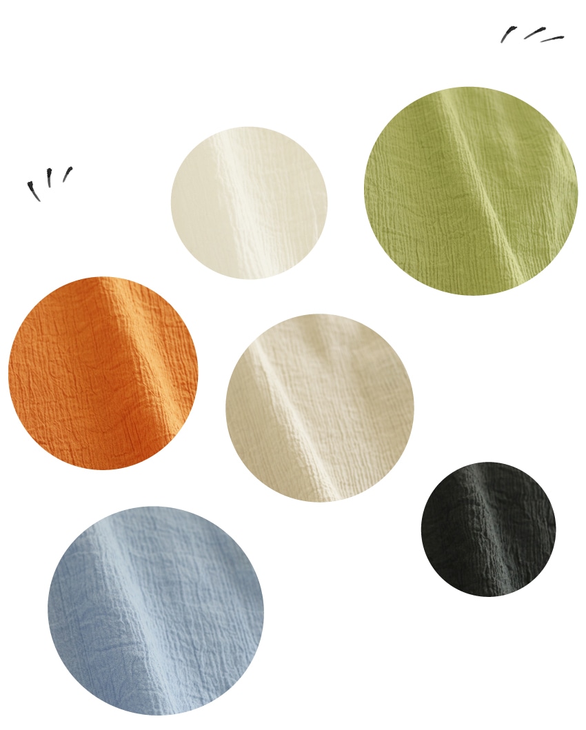 cotton crepe tanktop