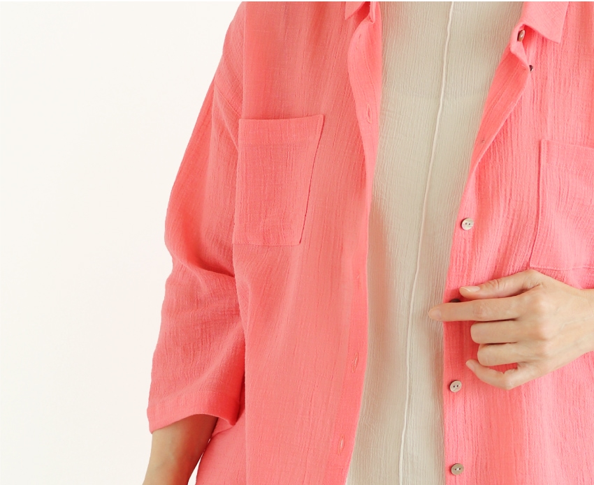 cotton crepe tanktop