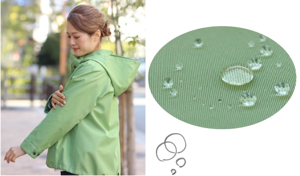 ツイル撥水ジャケット