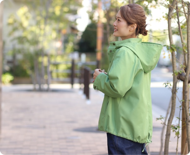 ツイル撥水ジャケット