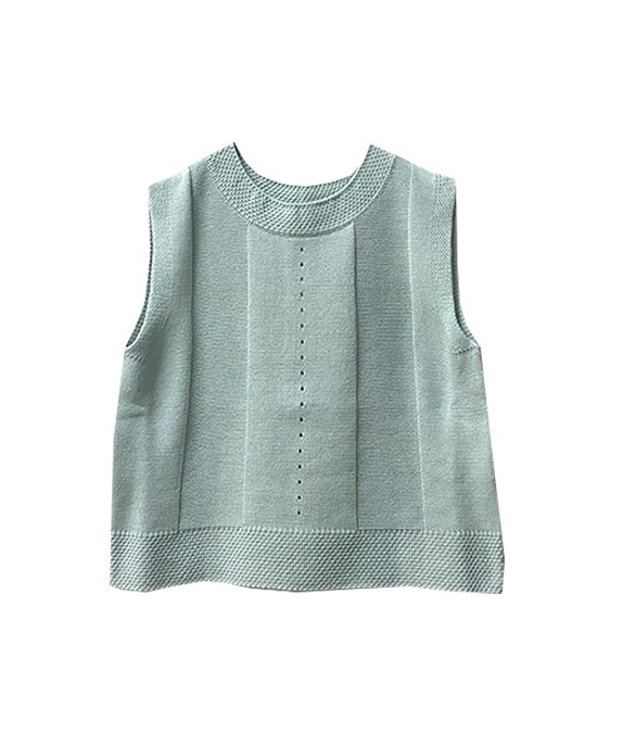 アイレットニットベスト