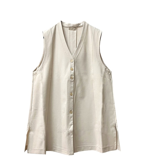 ストレッチジャージベスト