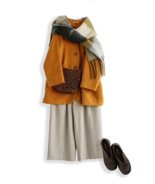 コーディネートShaggy Coat Style