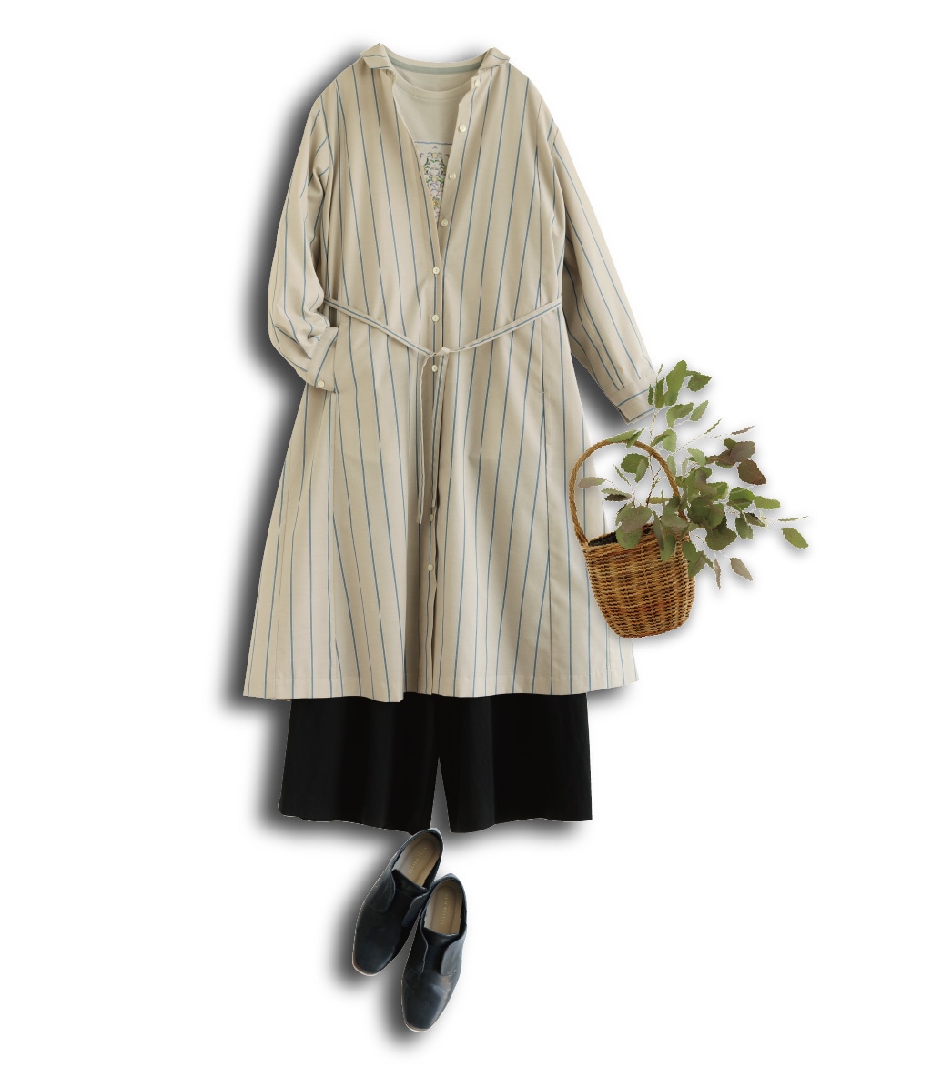 コーディネートRelaxed Stripe Style
