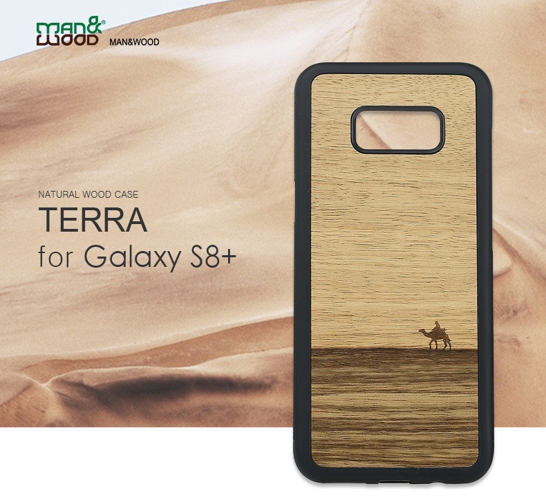 Galaxy S8+天然木ケース Terra 