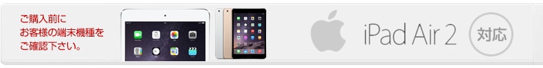 対応機種-iPad Air2専用ケース