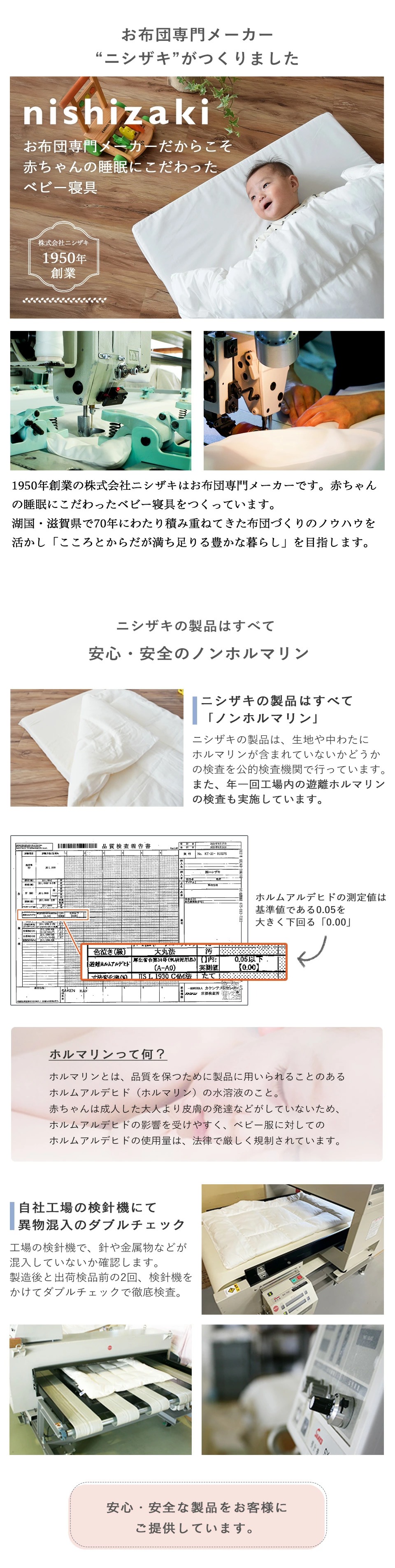 ニシザキ製造について