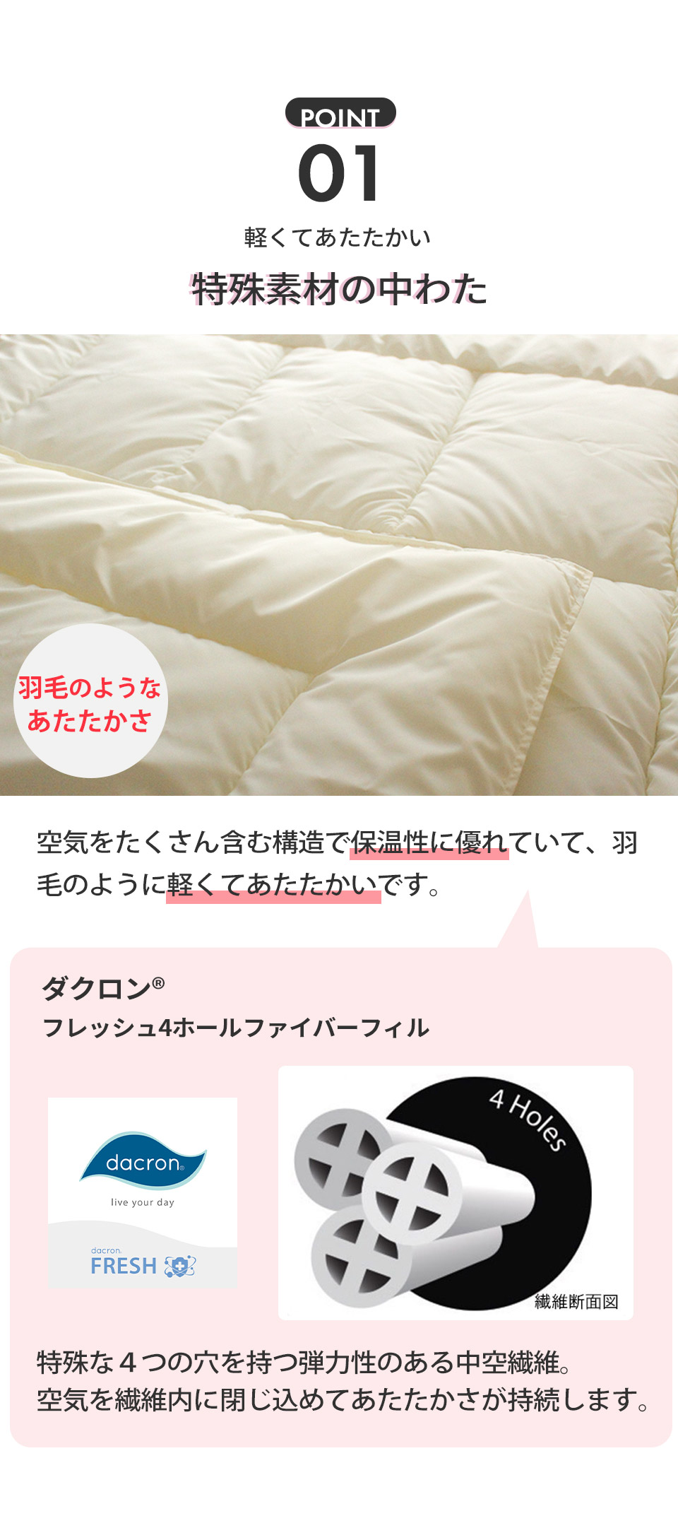 特殊素材の中わた