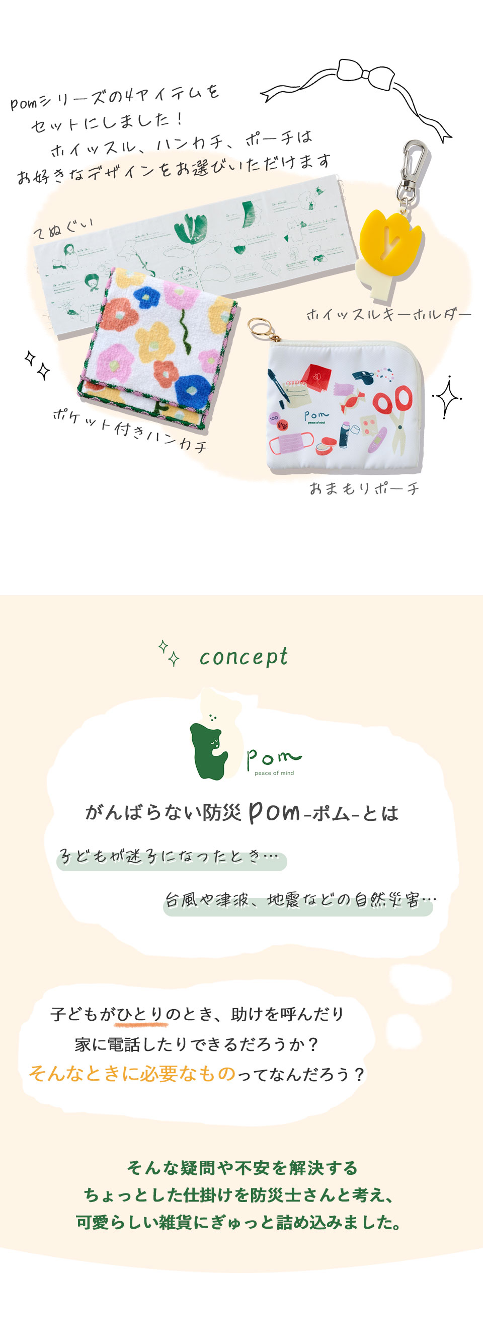 防災グッズ4点セット