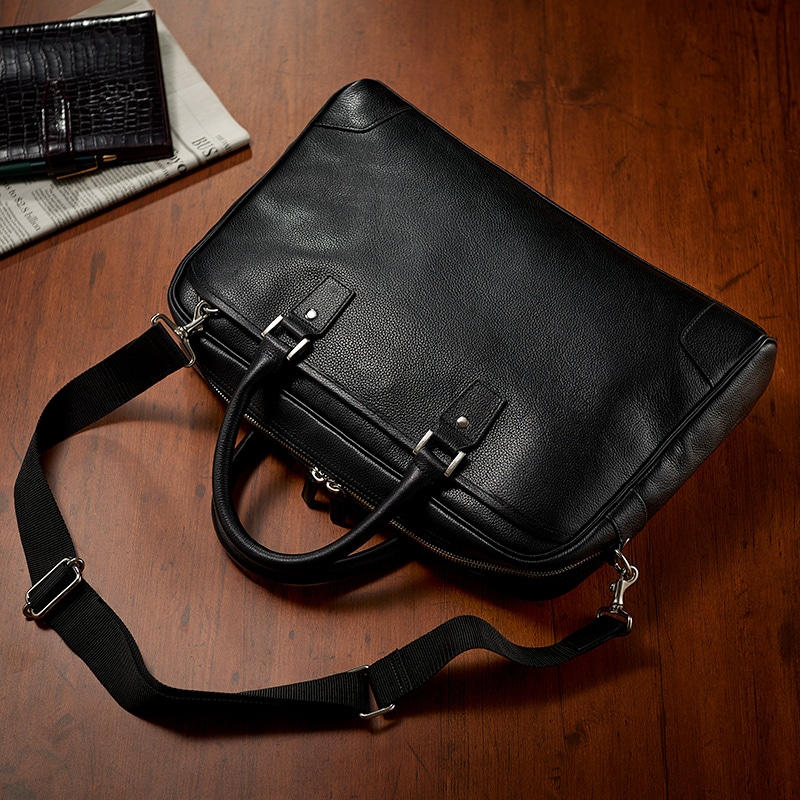 【anday/ナダヤ】2way本革ビジネスバッグ メンズ レザー 鞄［b010］-【Leather Goods】ナダヤ | 財布、バッグ、革小物