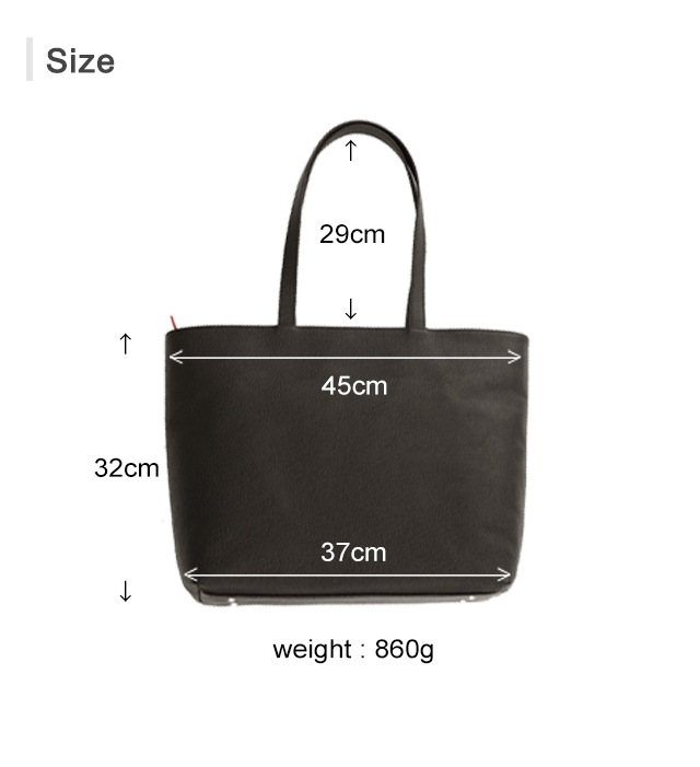 レザージー/leather-g】バスケ革のトートバッグ メンズ Black Edition