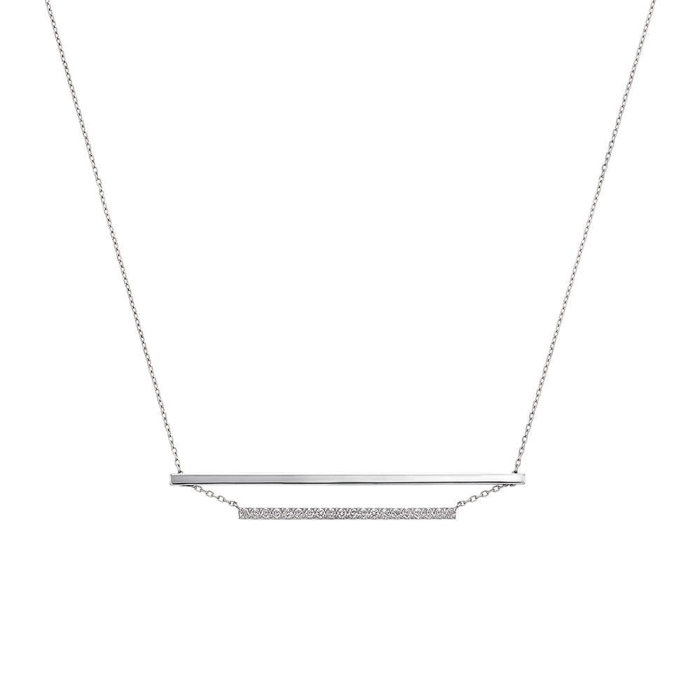 [ダイヤモンドライン]DIAMOND LINE プラチナ950/850 ダイヤネックレス ペンダント ジェンダーレス ご褒美 ギフト クリスマス QDPCL 1006