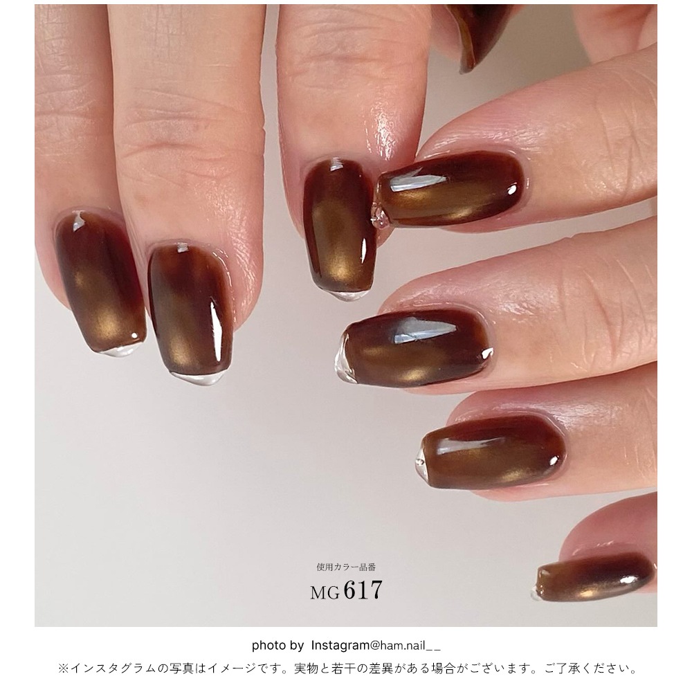 ネコポス送料無料】 全9色セット 超微粒子4ミクロン マグネットネイル