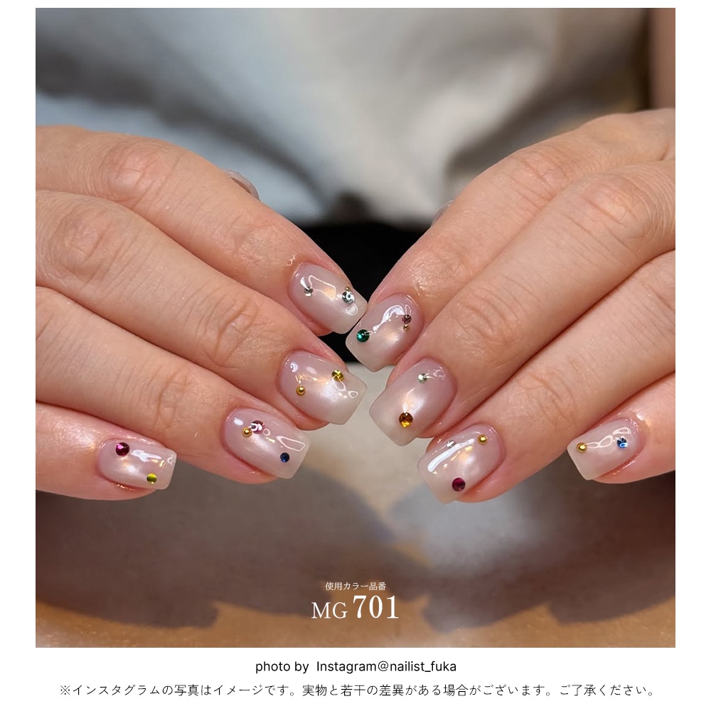 ネコポス送料無料】全色セット 極微粒子3ミクロン マグネットネイル