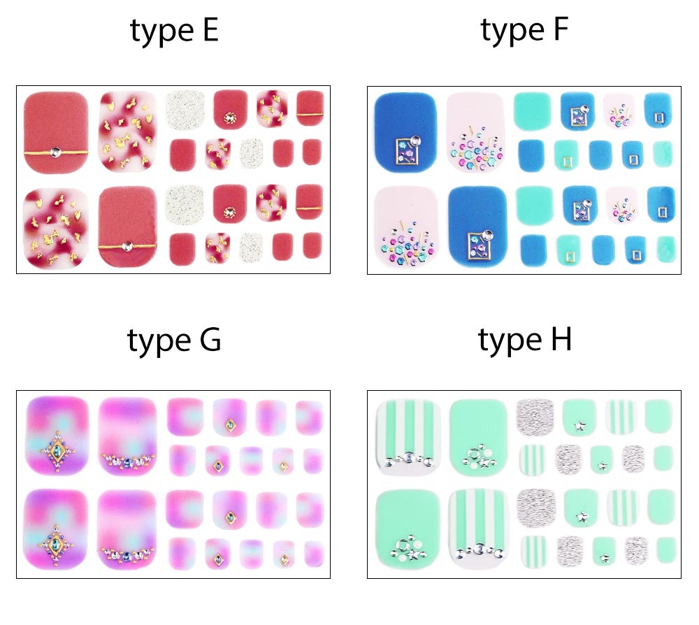 ネコポス送料無料】貼るだけでジェルネイル完成 フットネイルラップシール ジェルネイルシール サロン級デザイン全15種 ネイルラップ ネイルシール フット  | ネイルアート用品,ネイルシール,ジェルネイルシール | ジェルネイルキット ネイル用品専門店 ネイルタウン