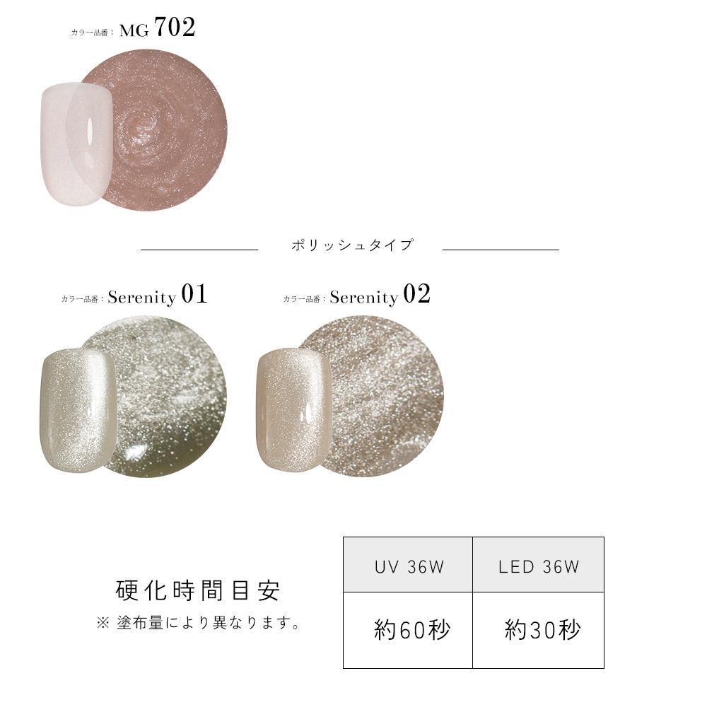 ネコポス送料無料】2026福袋 irogel mgシリーズ 12色セット マグネット