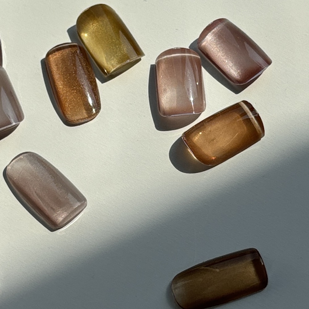 ネコポス送料無料】ネイルツール カラーチャート カボション ネイル -2