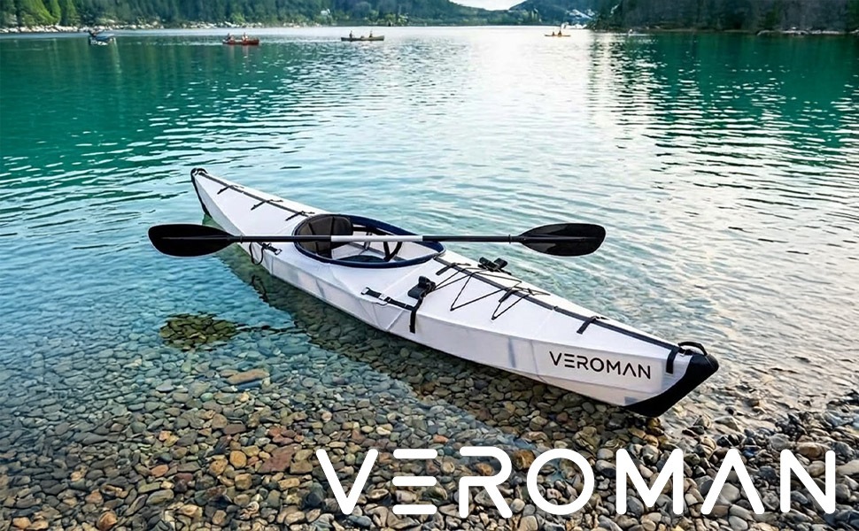 VeroMan 折りたたみ式 カヌー カヤック パドル ライフジャケット 携帯