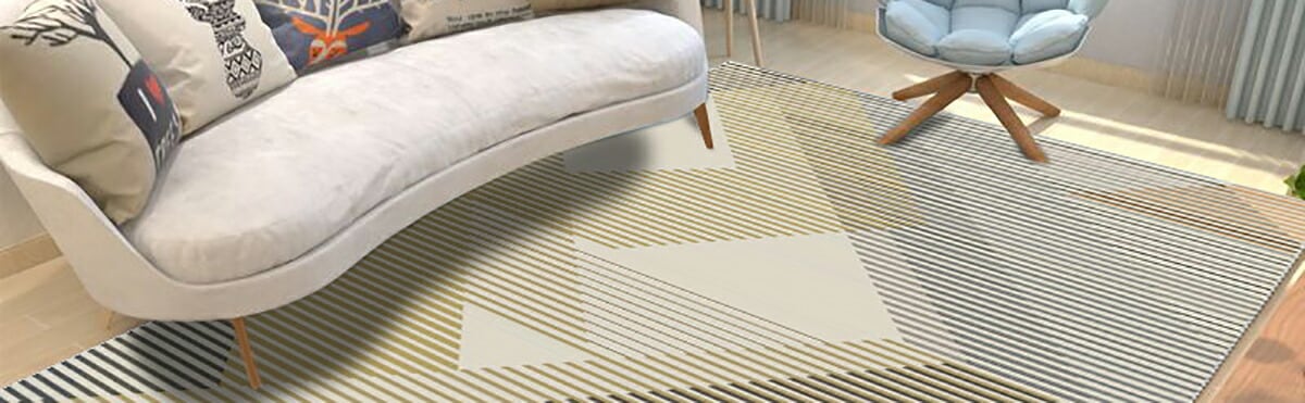 200CM×300CM] VeroMan ラグ 幾何デザイン カラフルアクセント 柔らか