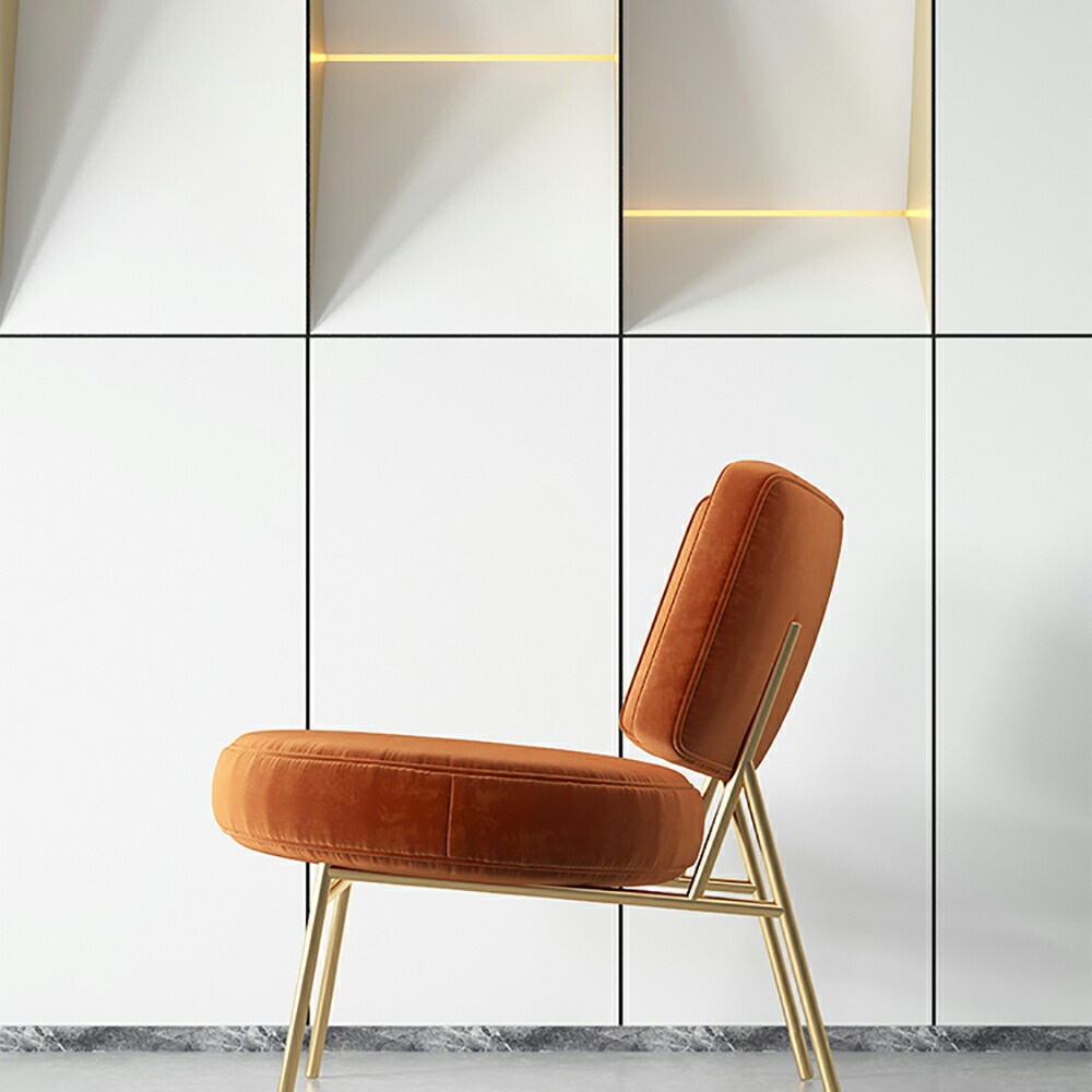 Calore カロレモダン ベージュ アームチェア贅沢なパーソナルソファ