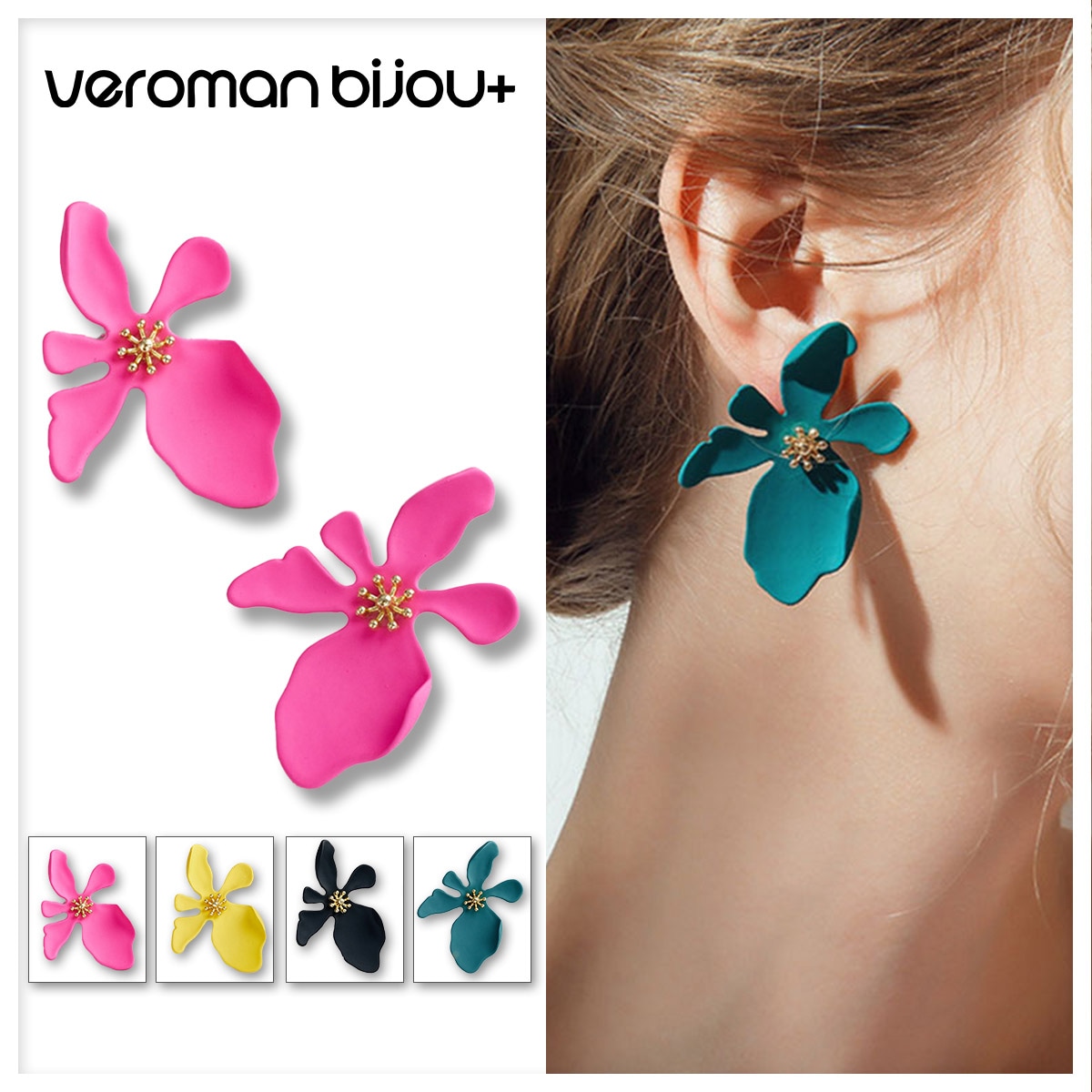 スワロフスキー Swarovski Gema スタッドピアス ピンク 5614455 