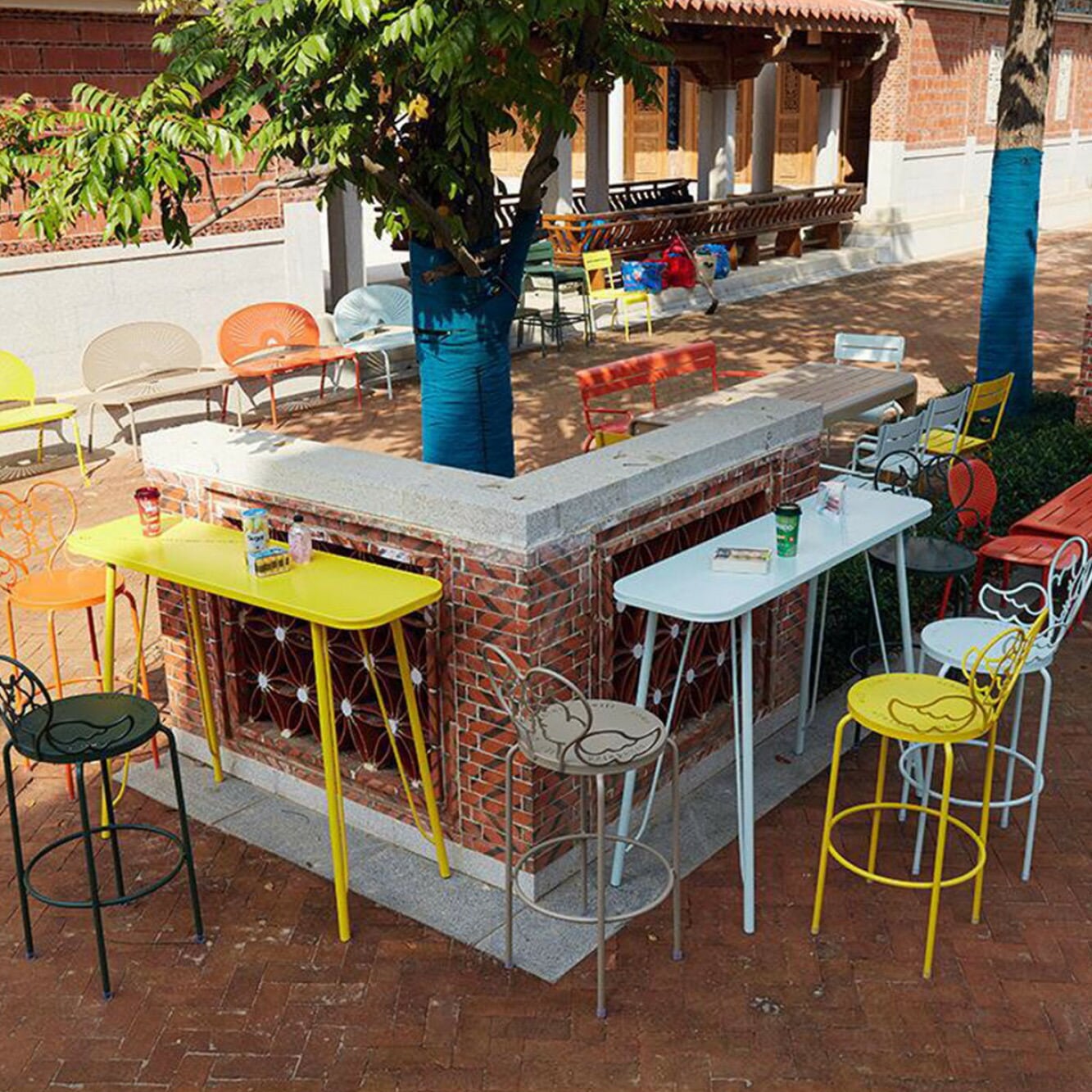 VeroMan ハイチェア ハイスツール スツール チェア アルミ合金