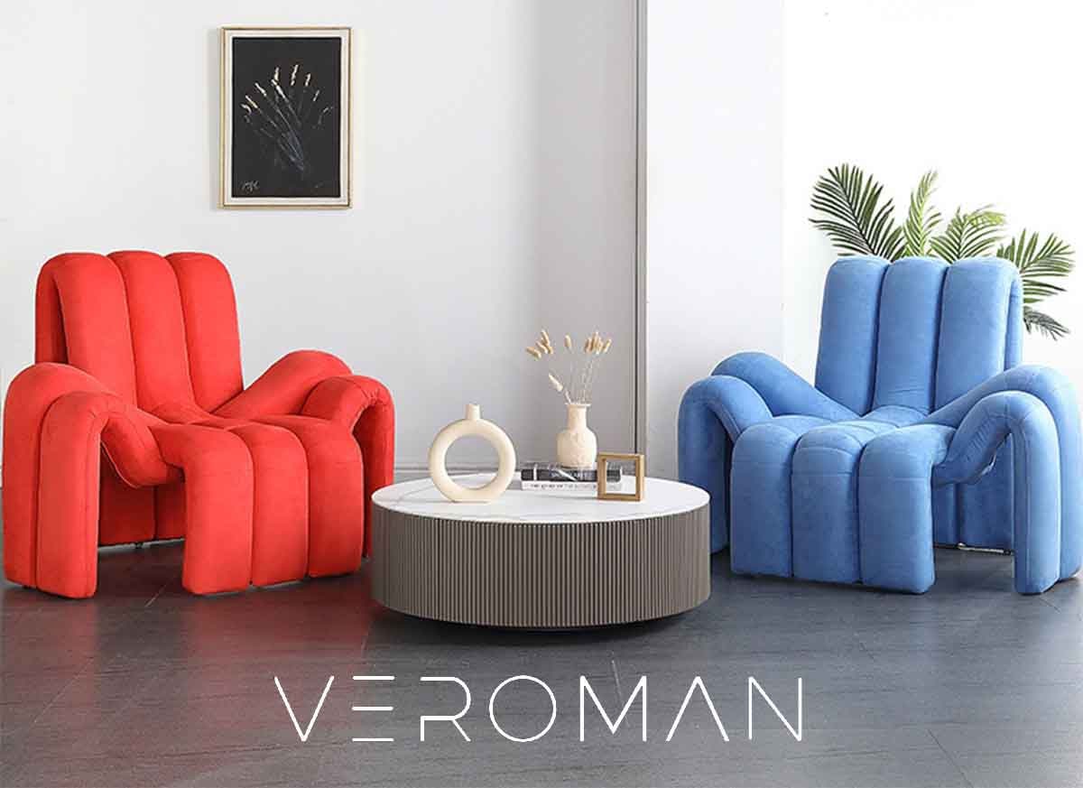 VeroMan ソファ 一人掛け シングルソファ ミニマリスト クリエイティブ